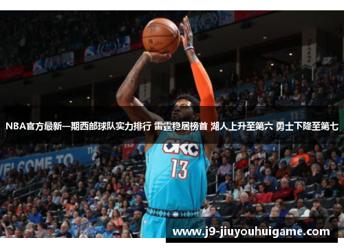NBA官方最新一期西部球队实力排行 雷霆稳居榜首 湖人上升至第六 勇士下降至第七